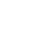 White outline icon of a person with hunched posture using a laptop.