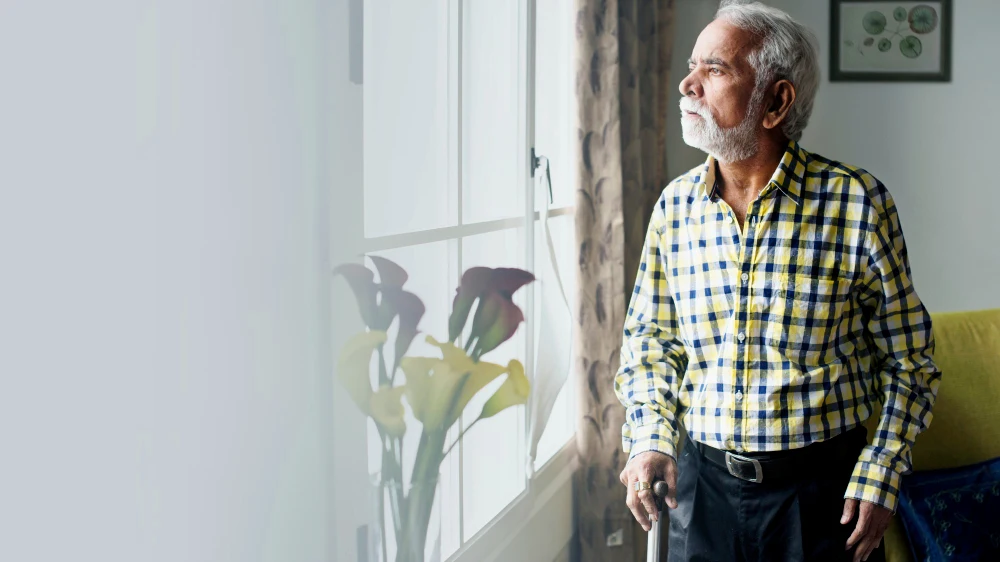 Chiropractor providing preventive care to senior patient