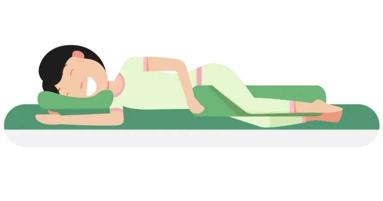 side sleeping position for lower back pain