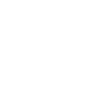 White line art icon of an elderly person with a cane on a black background.