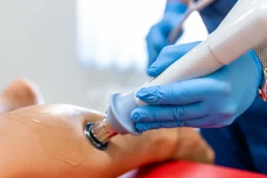 Shockwave therapy for pickleball sports injury